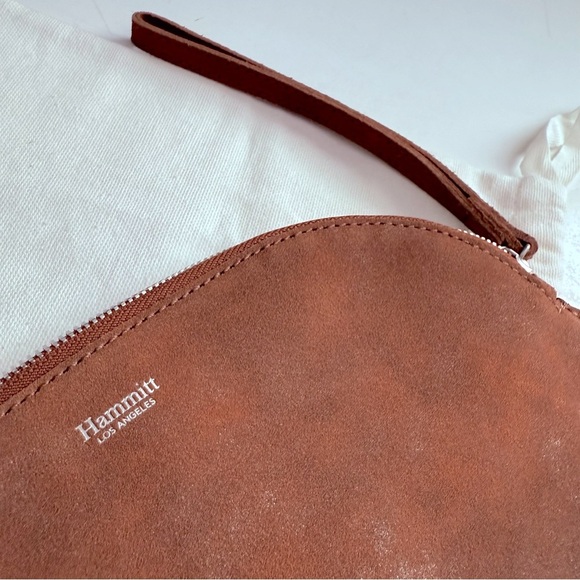 NWOT Hammitt Richard Suede/Large Arches Leather Clutch/Wristlet - Picture 5 of 9